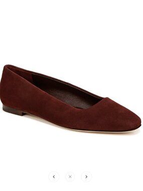 NEW Vince Brodi-b suede skimmer ballet flats
